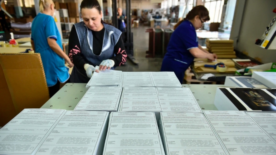 Nga bắt đầu bỏ phiếu sớm bầu tổng thống